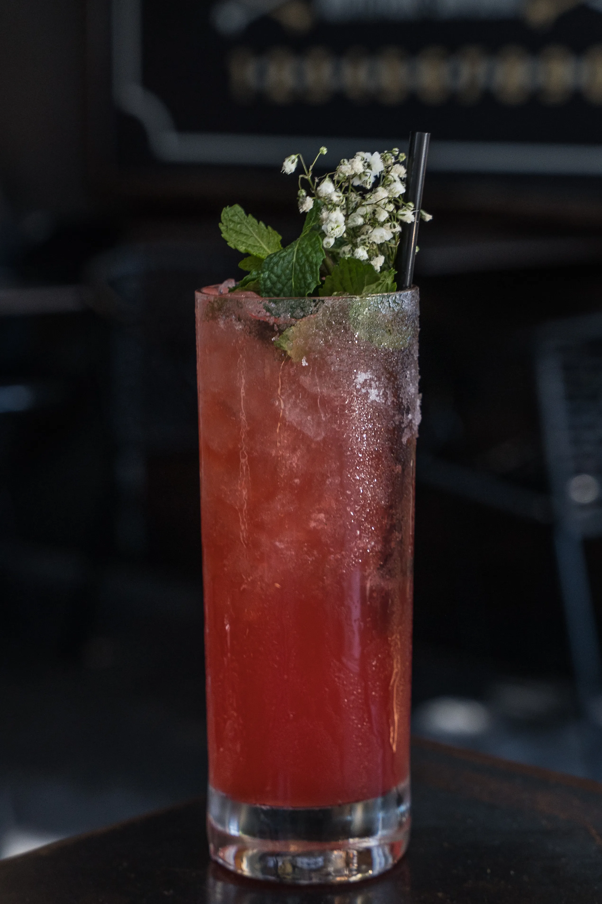 Praline Old Fashioned — signature cocktail at Louisiana Purchase North Park