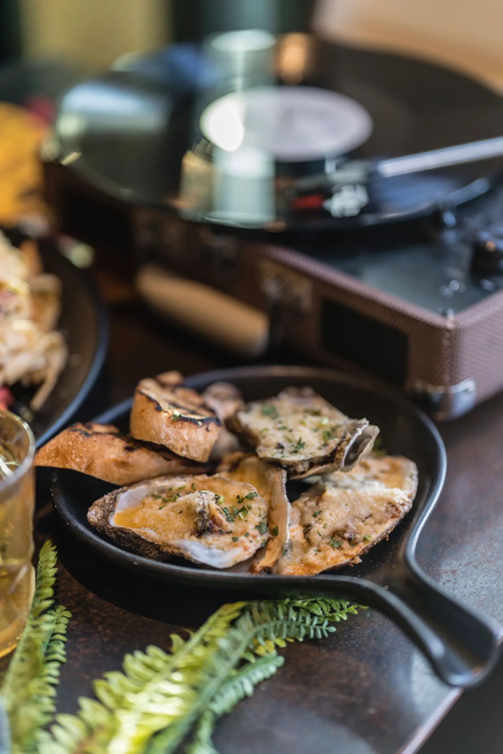 Fire-charred oysters and Creole plates at Louisiana Purchase